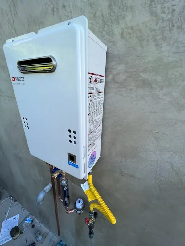 Tankless water heater installation for Hunley Park homes