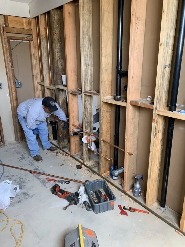 Commercial rough-in plumbing for Gas Line Repair in Hunley Park